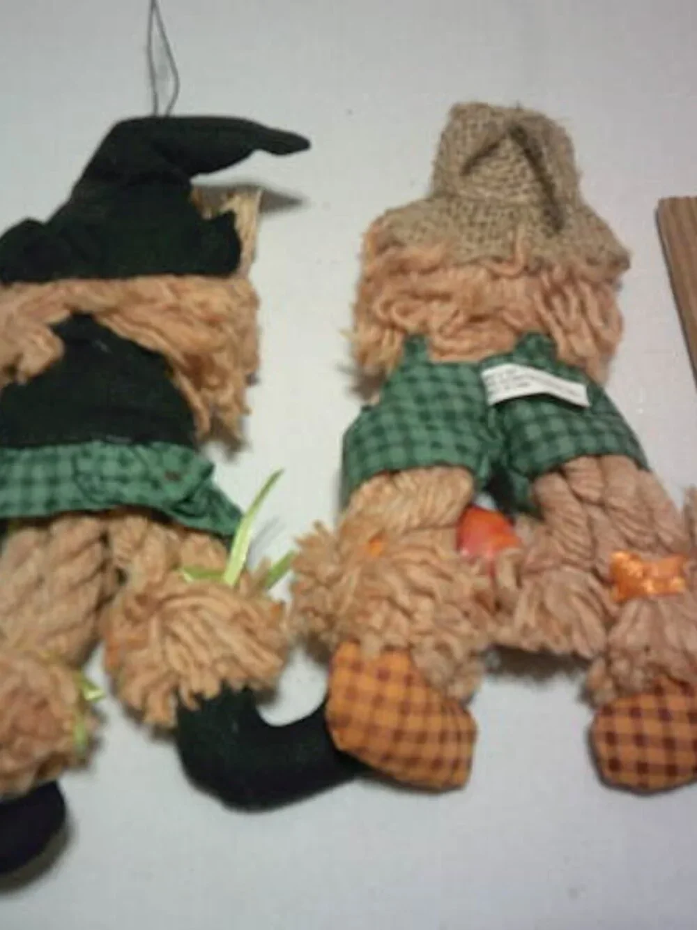 2 RARE VTG RAGGEDY ANN & ANDY HALLOWEEN CLOTH 8